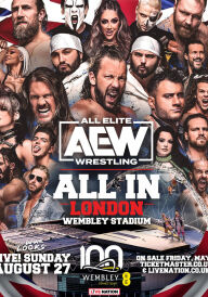 AEW All In London 2023 постер